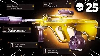 the AUG got a SECRET BUFF in WARZONE!! (BEST AUG CLASS SETUP) - Cold War Warzone