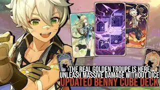 Meet Cube New Toy, Golden Troupe Reward Upgraded Version | Cube Genshin TCG | Genshin Impact TCG