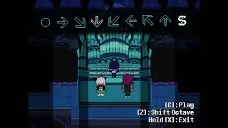 Deltarune SECRET Piano Tune UNLOCKS HIDDEN BOSS?!!??~!?!??~!~!?~!?