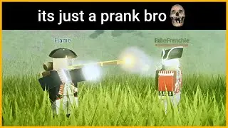 Average prank in the 1700s 💀🔫 (Roblox Skit)