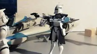 Clone Wars : Outer rim outpost  Stop motion