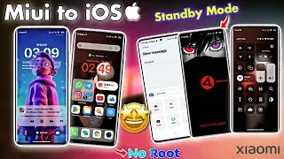 This iOS Theme For Miui Has 30+ Features - Without Root✅ | Compatible With Miui 12,13 & 14😃