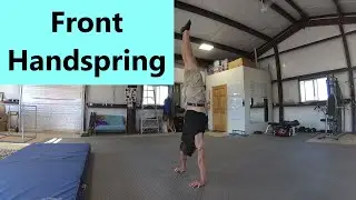 Front Handspring | Drills & Skills | Cheerleading and Tumbling
