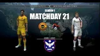 NAPL Season 1 MD21 - Golden Gate FC (15th / 20 points) vs New England Minutemen (5th / 33 points)