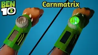 How to make Ben 10 carnmatrix with cardboard/very easy to make