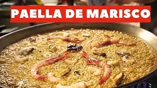Paella de marisco paso a paso. Arroz de “senyoret” o señorito. Receta tradicional