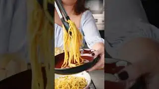 10 min Fish Sauce Pasta with @sarahhuangbenjamin
