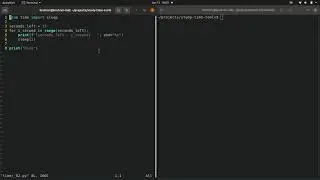 Intro to Python chapter 2.2, Building a timer