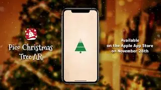 Pico Christmas Tree AR Teaser - an Augmented Reality App coming to iOS 2019