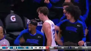 Jalen Suggs full court buzzer beater pass to Franz Wagner