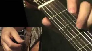 Fingerstyle guitar lesson 28 + TAB! learn to play acoustic guitar, easy for beginners