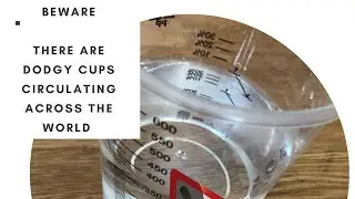 When calibrated cups for resin are wrong.