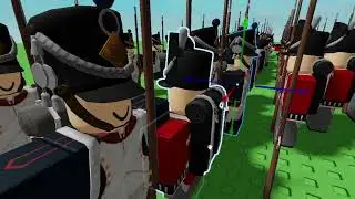 Redcoats vs Napoleon Roblox studio animation