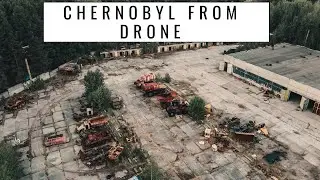 ☢ Уникальные кадры, снятые на #дрон в #Припяти. Unique #drone footage in #Pripyat