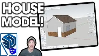 Modeling a HOUSE in SketchUp for Ipad - Getting Started Part 3!