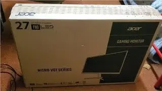 Acer Nitro VG271 Pbmiipx 27 Unboxing re-upload