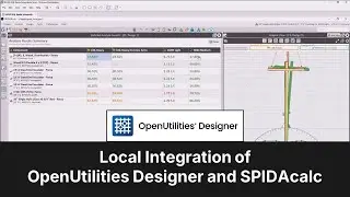 Local Integration of OpenUtilities Designer and SPIDAcalc