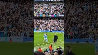 Haaland pissed off 😡 for being subbed after scoring 4 goals 😅
