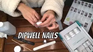 DIY DIP POWDER NAILS USING DIPWELL KIT