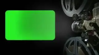 Green Screen Film Projector