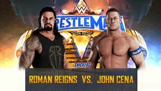 WWE2K18. Бой за звание самого сильного рестлера серии игр 2К. Roman Reigns vs. John Cena