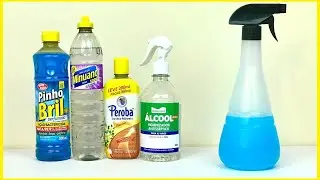 MISTURA CASEIRA PARA LIMPEZA PESADA