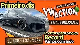 VW Action dia 1 preparativos SEAT CORDOBA DRAG