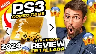 ✅REVIEW DE PS3 DE 1TB (1000GB) - COMBO GAME 2024 😨😱✅