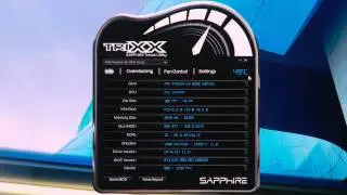 SAPPHIRE Bill Donnelly demo's TriXX Overclocking tool