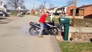 Ninja 250 Burnout