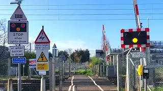 Manor Way Level Crossing, London (Before Closure)