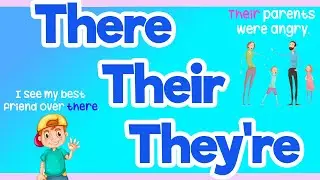 There, Their, and They're SONG! | Homophones Song | When to Use