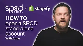 SPOD Tutorial - How to open a standalone SPOD account