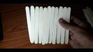 How to make a ice cream stick || neste  for craft