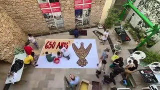 Time-lapse de la catifa de Corpus de La Casa dels Entremesos 2025
