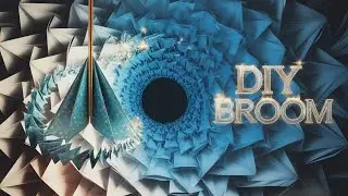 Make Your OWN Origami Broom in Minutes!