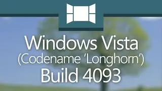 Windows Vista Build 4093: 