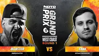 KOTD - Rap Battle - Dizaster vs Frak | 