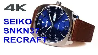 Seiko SNKN37 Recraft Automatic Blue Dial Watch