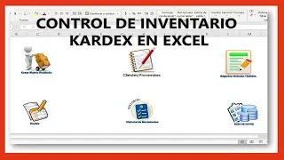 CONTROL DE INVENTARIO - Sistema Control de Inventario - Kardex - stock en Excel Gratis [DESCARGAR]