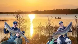Jarní přívlač ve švédsku - jezero Asnen