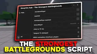 The Strongest Battlegrounds Script | GodMode / Auto Farm / Auto Awaken / NoSkillCoolDown |