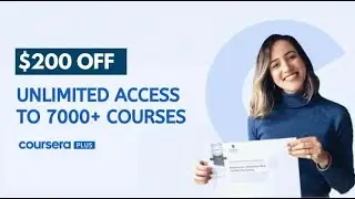 $200 OFF Coursera Plus Annual Subscription - New Year Offer 2024