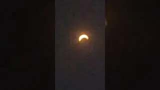 Solar Eclipse 2024 - All stages from my location 90% coverage #solareclipse