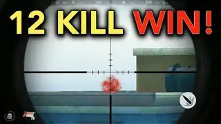 12 KILL SOLO WIN!! | Rules of Survival (PUBG for iOS/Android)