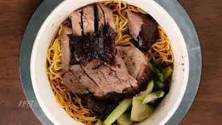 Cinematic Roasted Duck Noodles