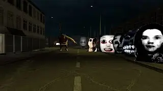 TRYING TO ESCAPE FROM SHREK AND THE SCREAMERS IN THE DARK!