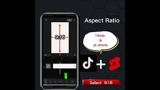 how to change capcut aspect ratio | how to resize video in capcut 