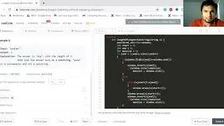 3. Longest Substring Without Repeating Characters(Sliding window approach)