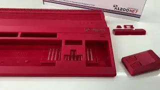 New Amiga 500 Case - Red + Tank mouse shell (Campaign Reward)